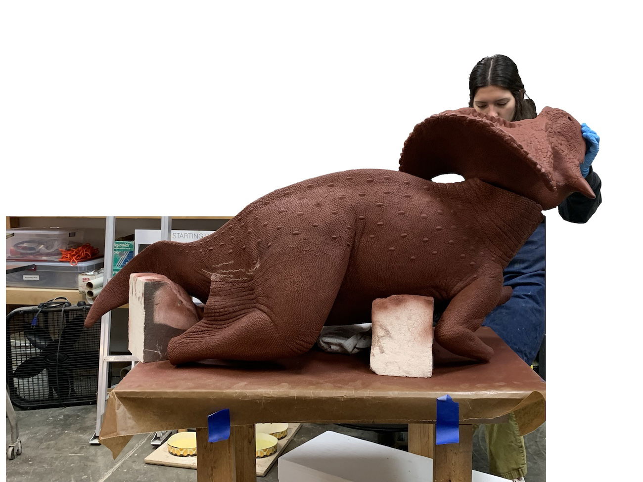 Protoceratops Painting