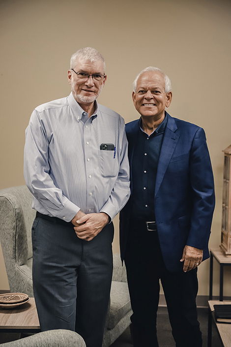 Ken Ham with Johnny Hunt