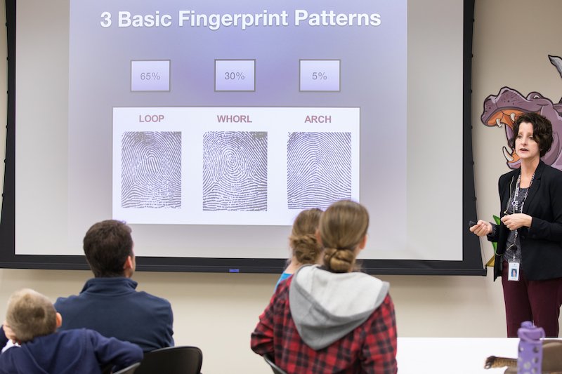 Forensic fingerprint class