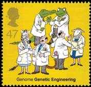 Genetic Engineering Stamp