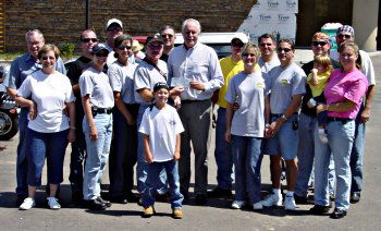 Joe Rich and the other motorcyclists from Georgia