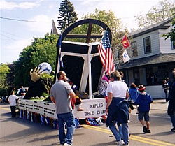 Evangelistic float