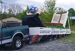 Evangelistic float