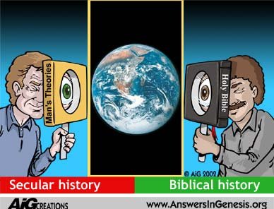 Secular history vs. biblical history