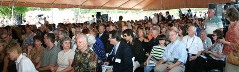 tent crowd