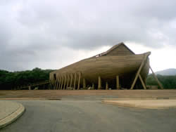 The Ark built for the movie