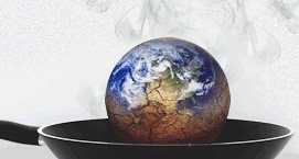 An overheating Earth
