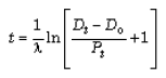 General model-age equation