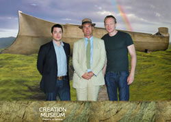 Paul Bettany at the Creation Museum