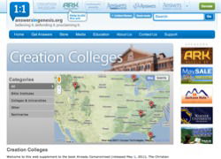 Creation Colleges site