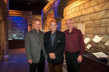 Steve Green, Cary Summers, and Ken Ham