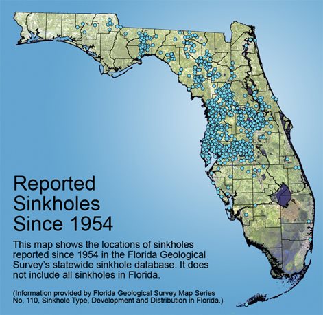 Hillsborough County Sinkhole Map