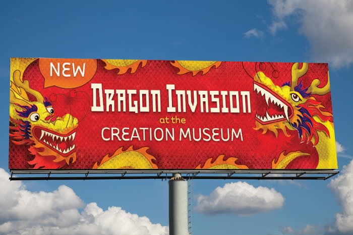 Dragon billboard