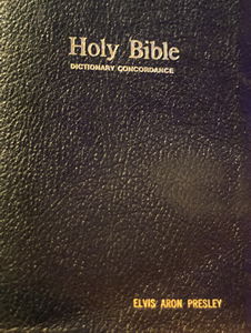 An Elvis Presley personal Bible