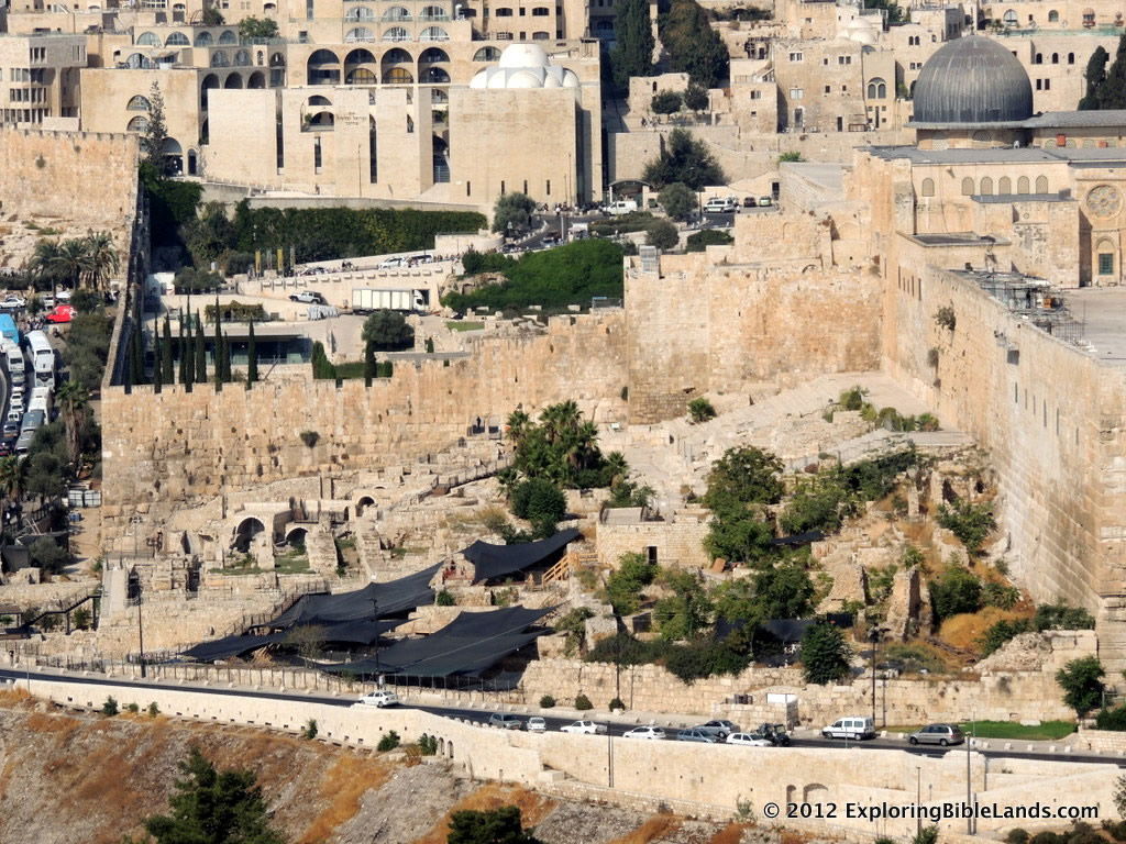 Mazar Excavations on Ophel