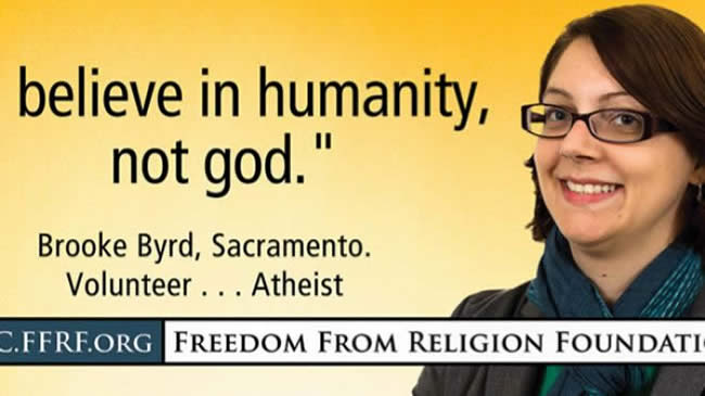 Atheist billboard