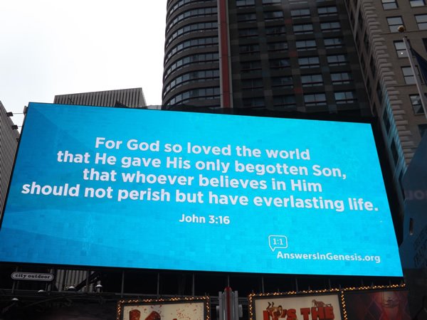 John 3:16 billboard