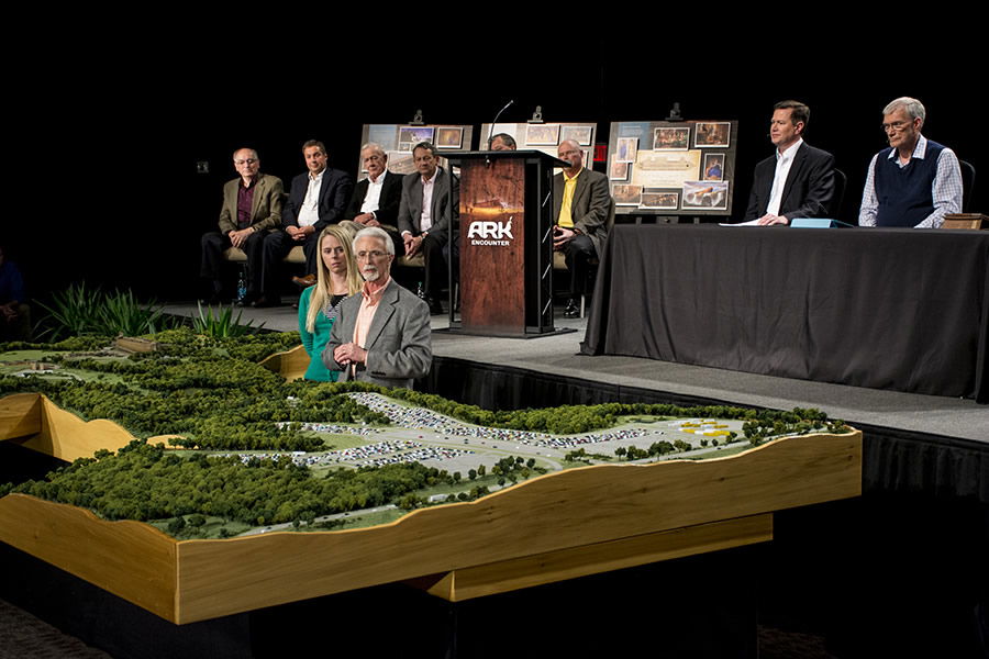 Last Thursday,  Ken Ham and staff announced that most of the funding for phase one of the Ark  Encounter had been received and that groundbreaking for this historic themed  attraction will happen in a few months.