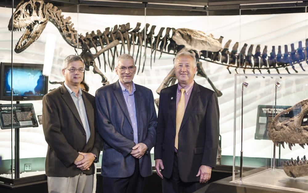 Dr. Andrew Snelling, Ken Ham, and Michael Peroutka