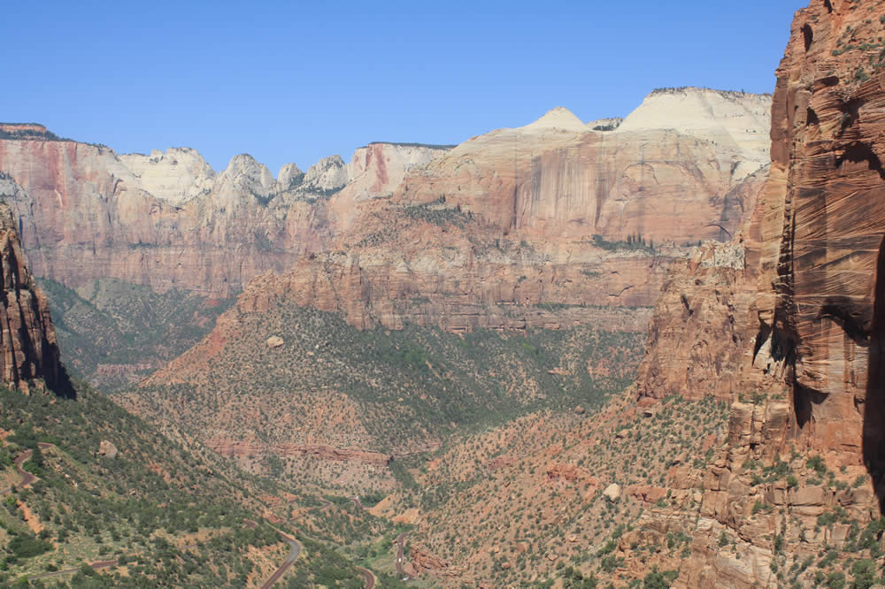 Layering in Zion National Park