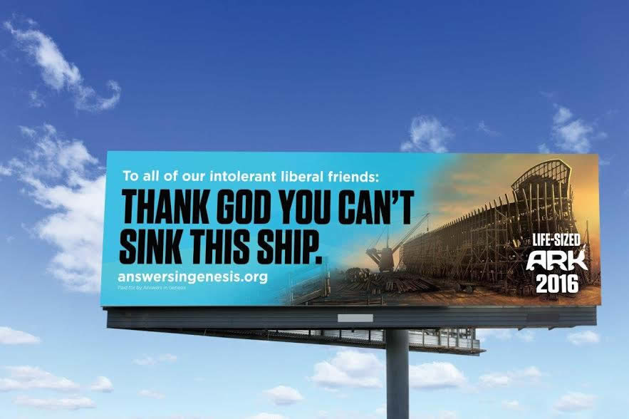 Answers in Genesis Billboard Campaign