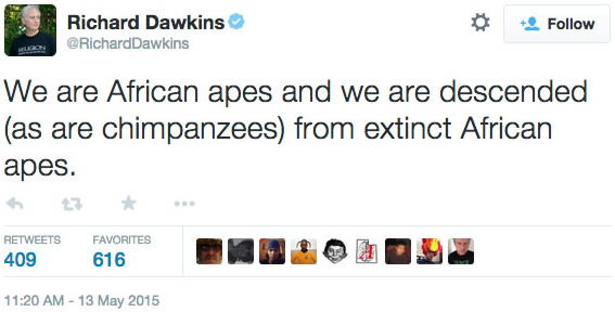 Dawkins Tweet