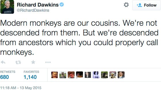 Dawkins Tweet