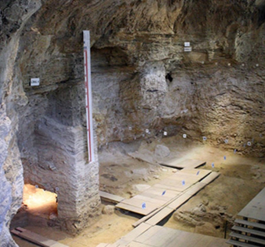 Excavation of Neanderthal Site