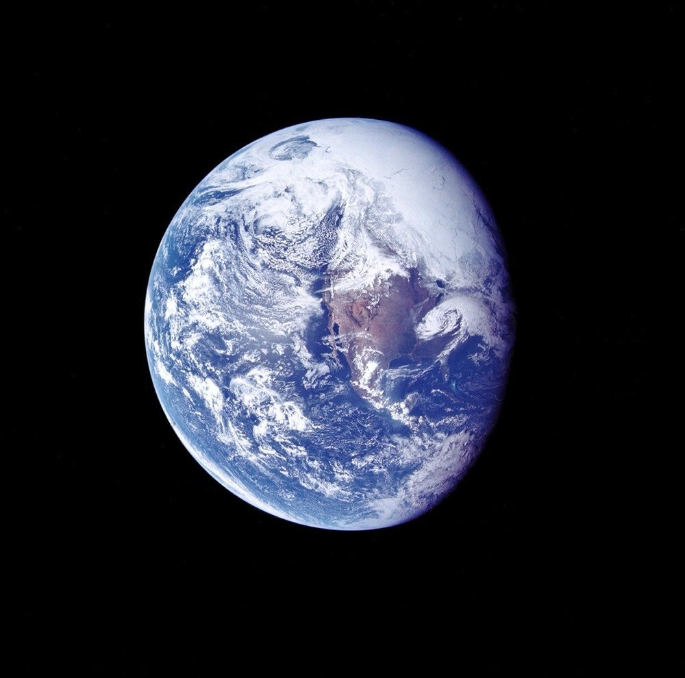 Earth from Apollo 16