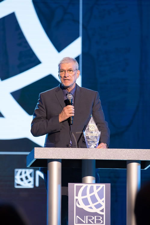 Ken Ham with Award