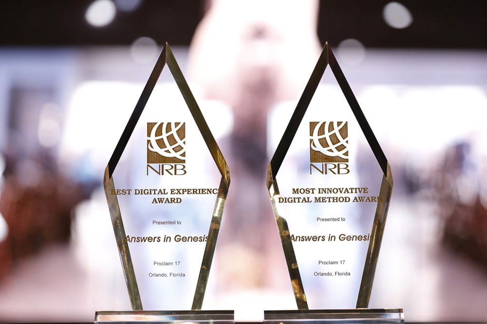 Two NRB Awards for Answers in Genesis