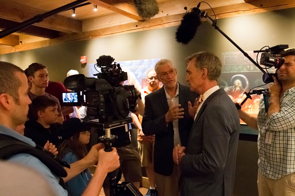 Bill Nye and Ken Ham at Ark Encounter