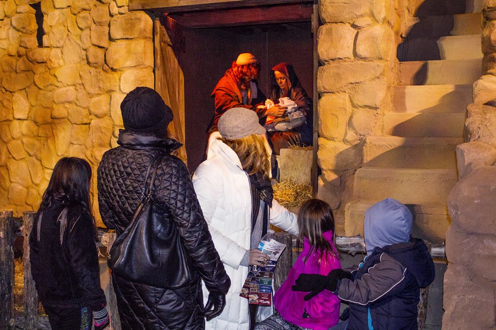 Nativity Scene at ChristmasTown