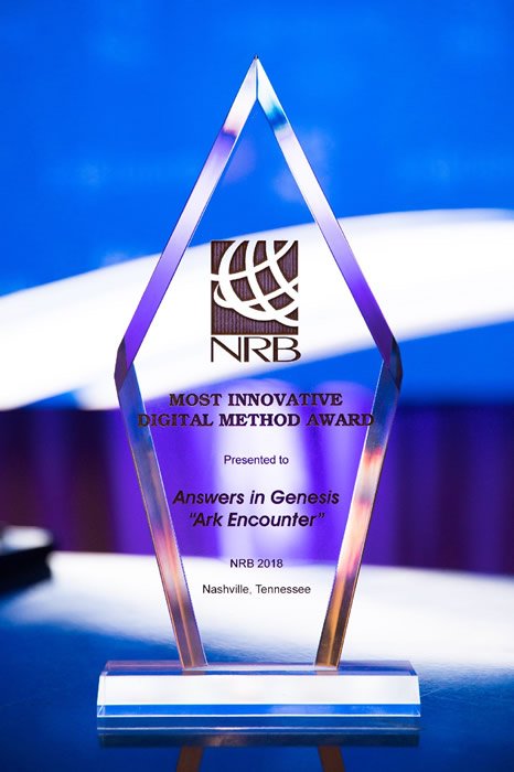 AiG Receives NRB Award