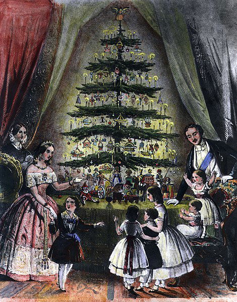 Christmas tree 1848