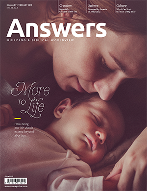 Answers Magazine Cover