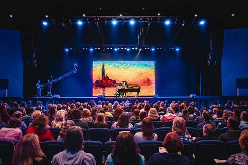 Answers Center Auditorium Stage