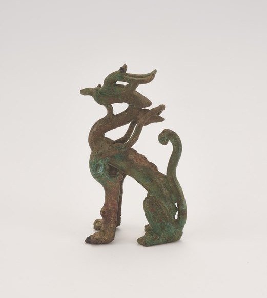 Zhou Dynasty Dragon Figurine