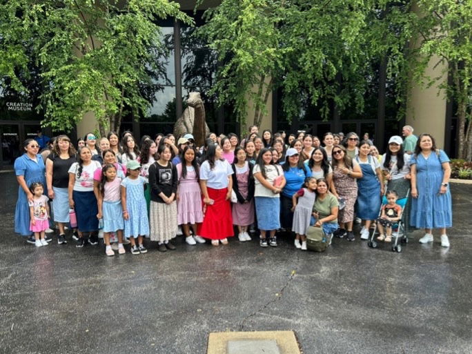 Group at the Creation Museum