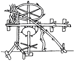 Villards up-and-down sawmill of the thirteenth century