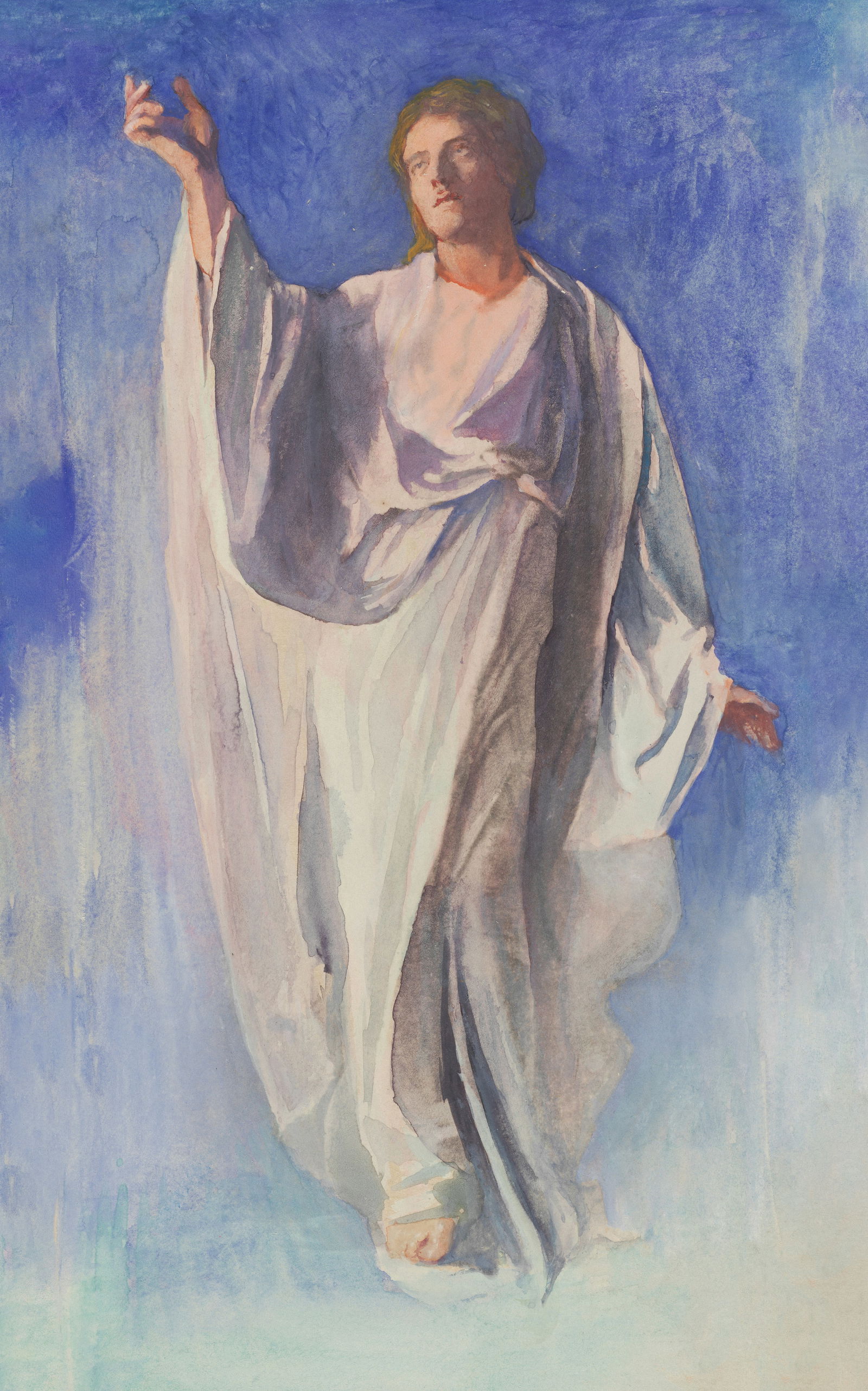 John La Farge, <cite>The Resurrection of Christ</cite>, 1902, watercolor and gouache.