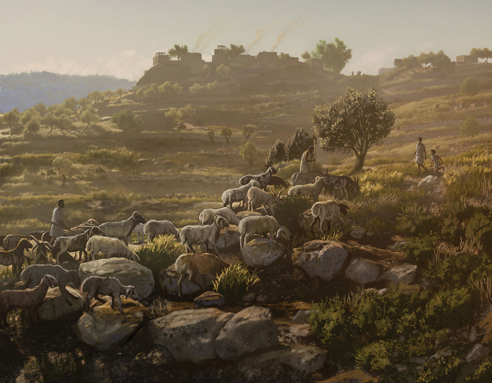 Village landscape