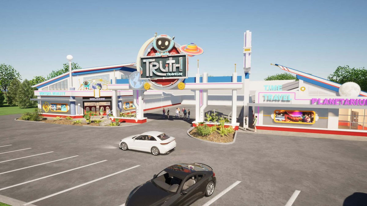 Artist rendering of Truth Traveler in Pigeon Forge