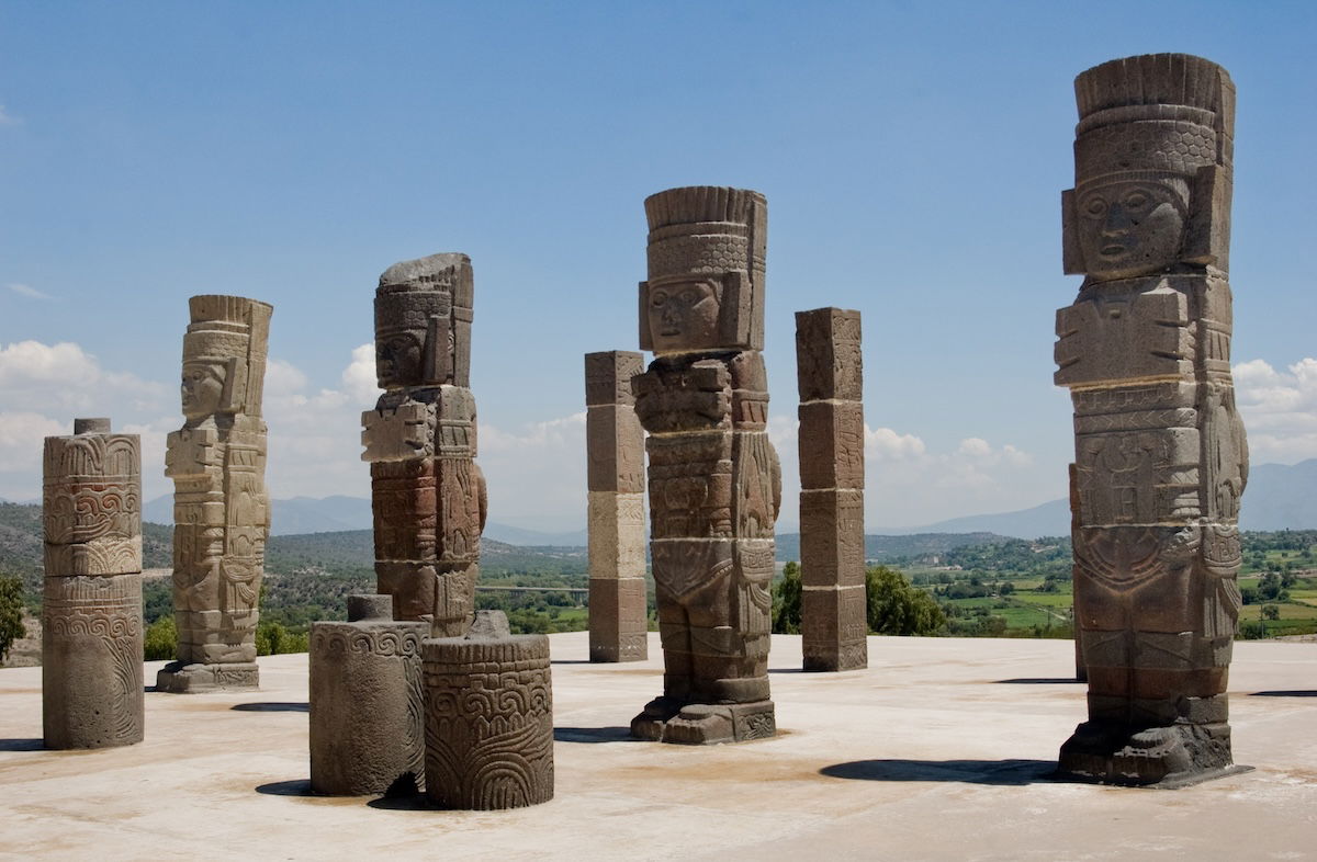 Toltec ruins, Mexico