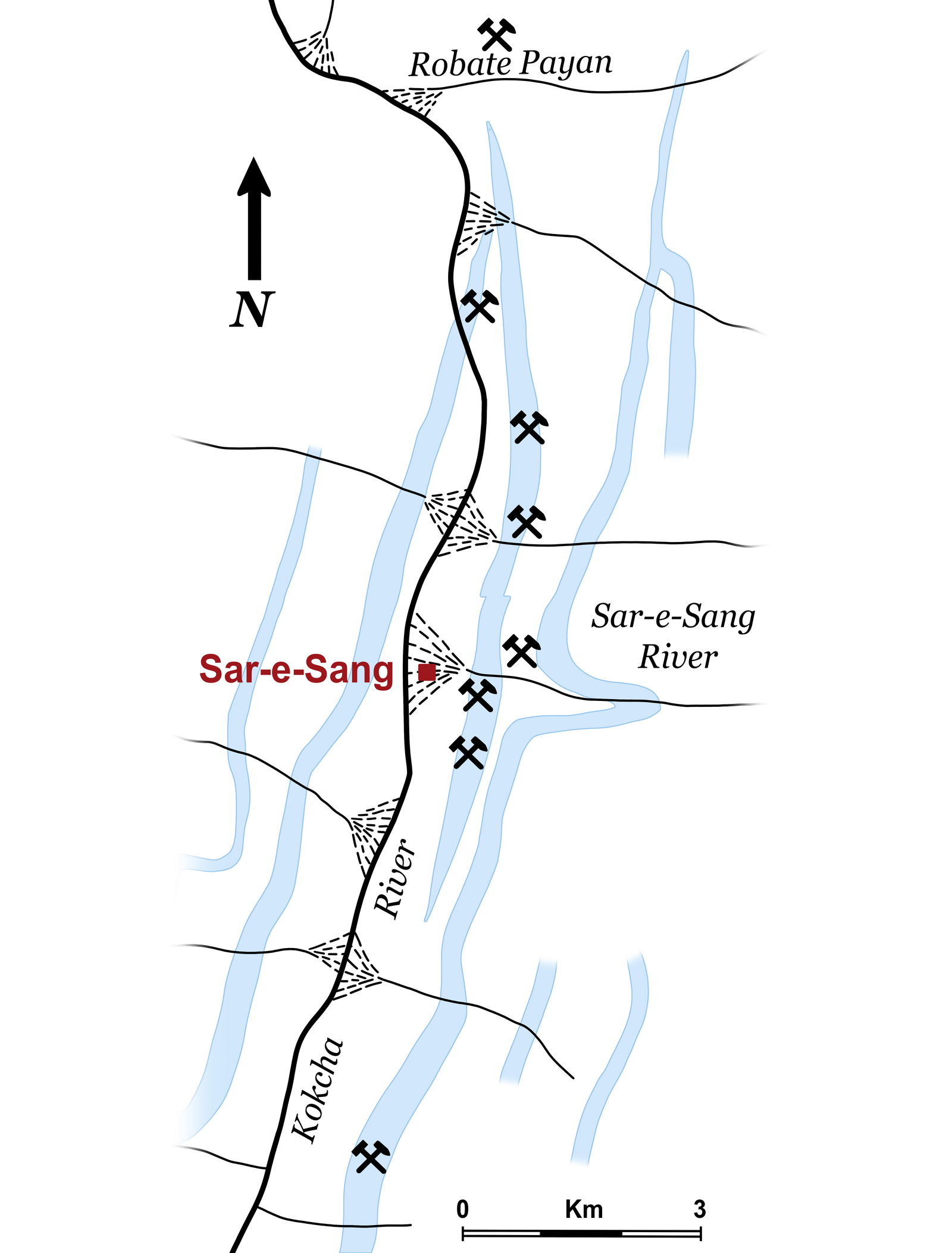 Sar-e-Sang map