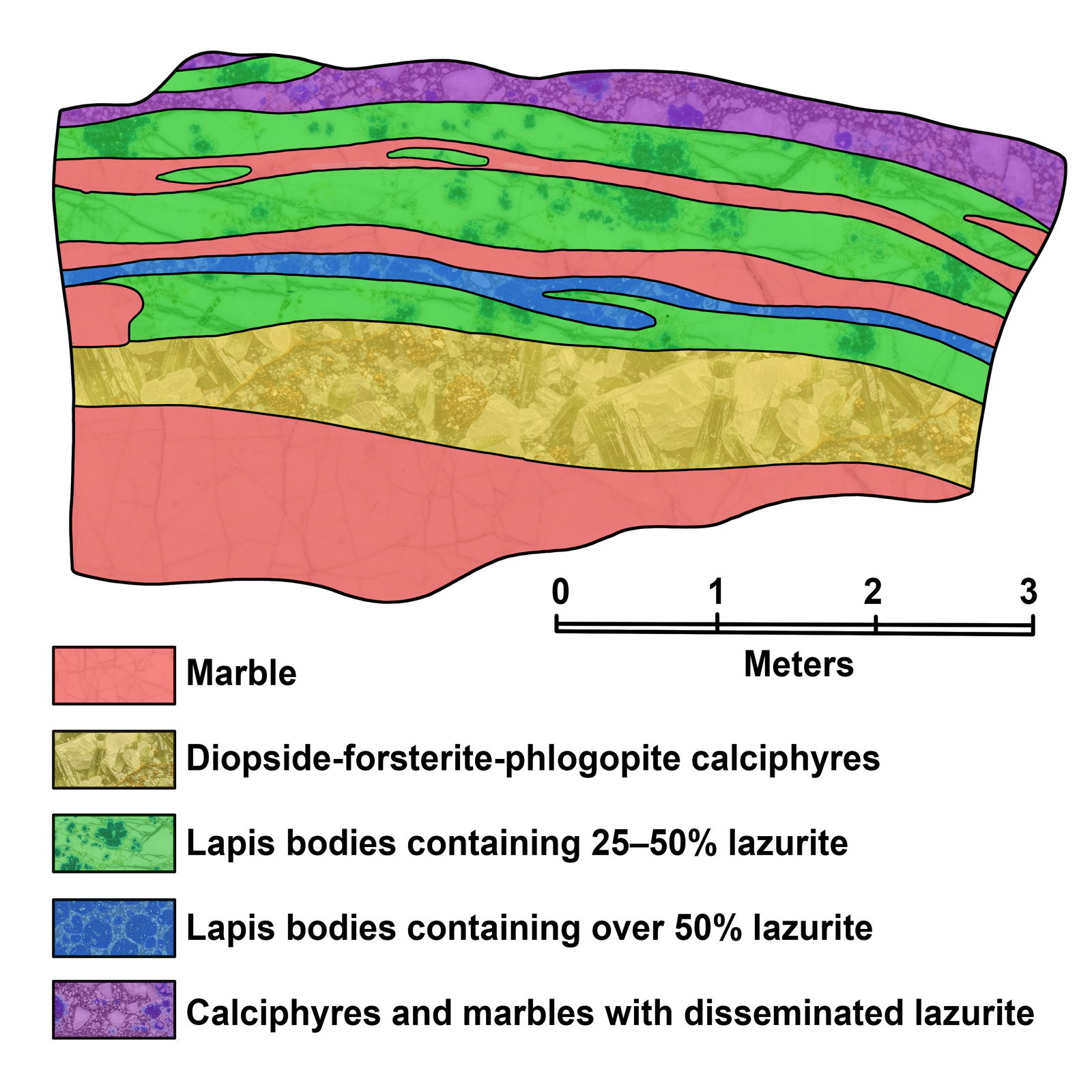 mine geology map