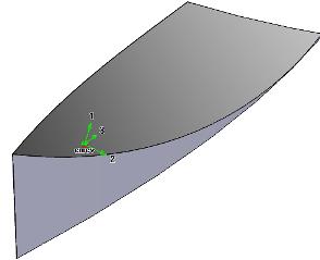 Canoe-shaped hull