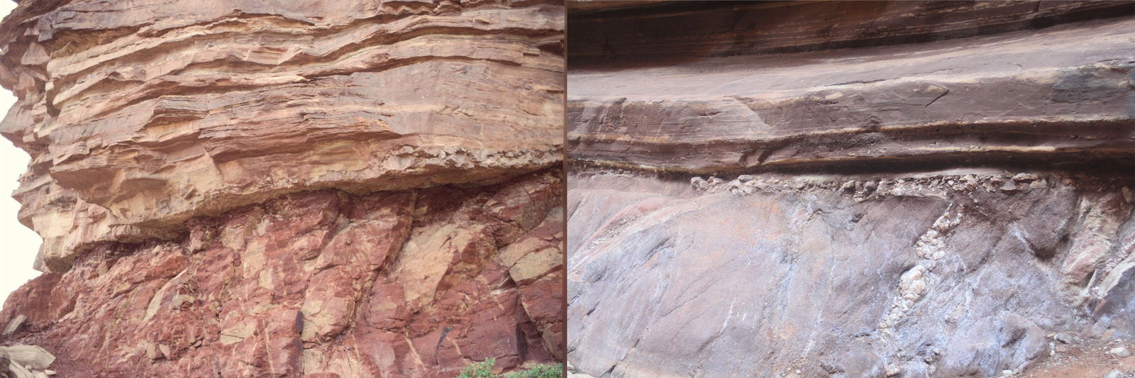 Figure 1 Great Unconformity examples