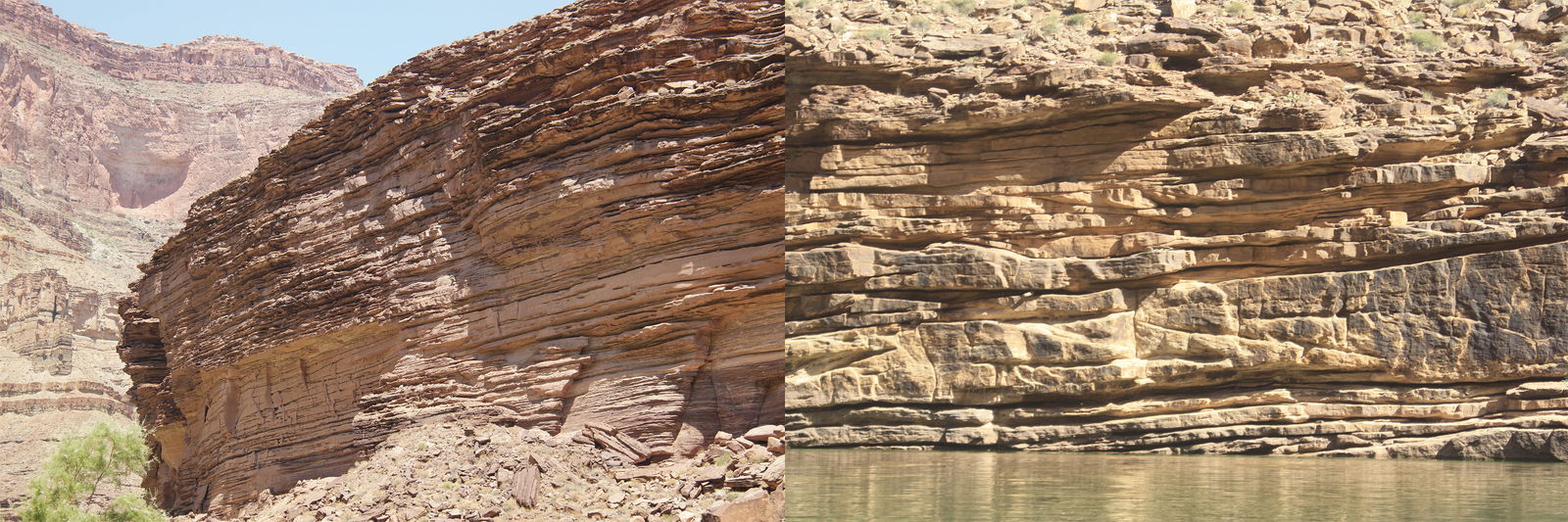 Figure 6 Tapeats Sandstone cliff examples