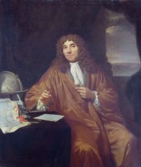 Antonie van Leeuwenhoek by Jan Verkolje